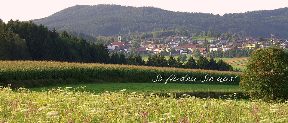 Karte Bayerischer Wald